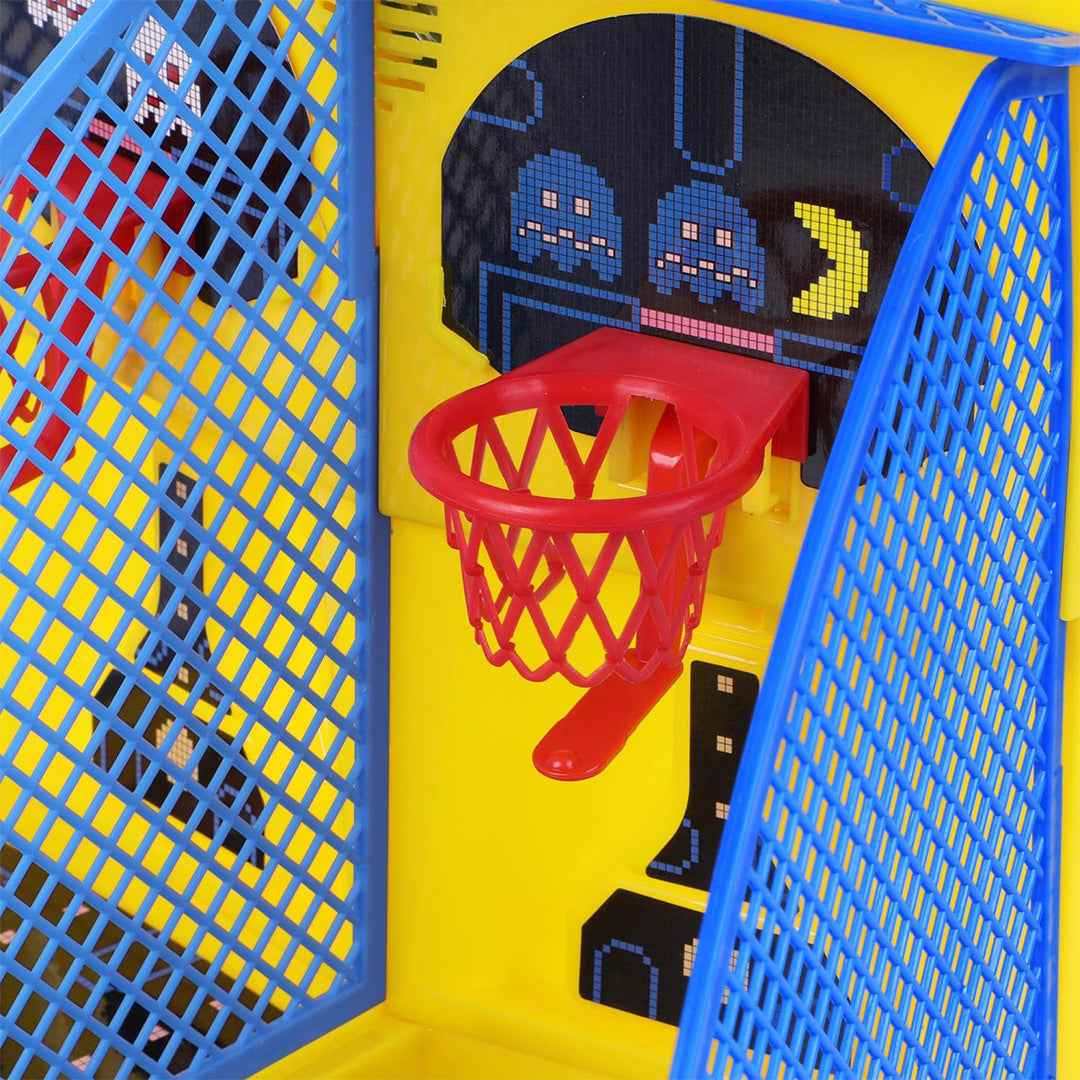 Ambassador Arcade Basketball Toy (Pac-Man Edition) - Toyspry