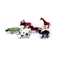 Wild Zoo Animals 6Pcs Figurines