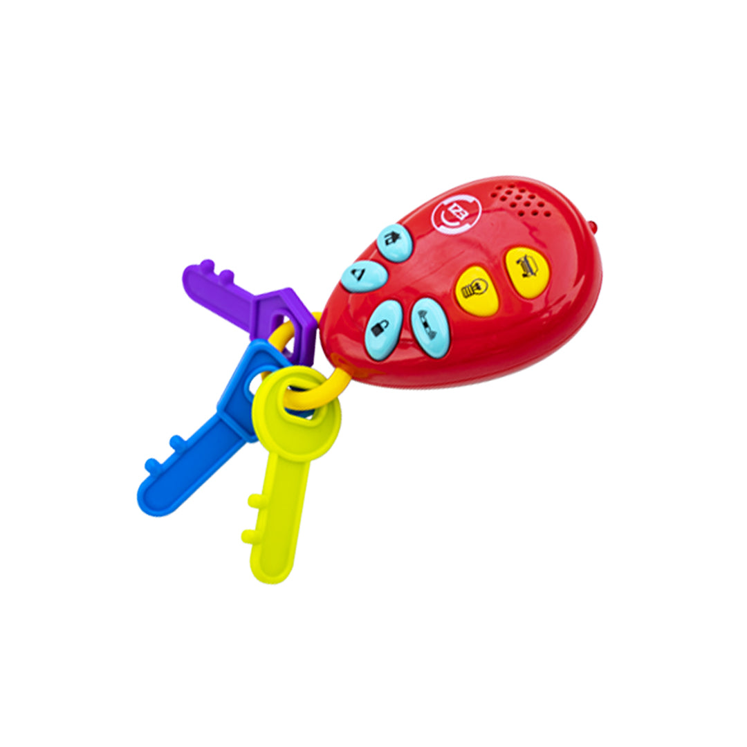 Hapee Capee 1st Car Keys - Baby Toy with Lights & Sounds - Toyspry