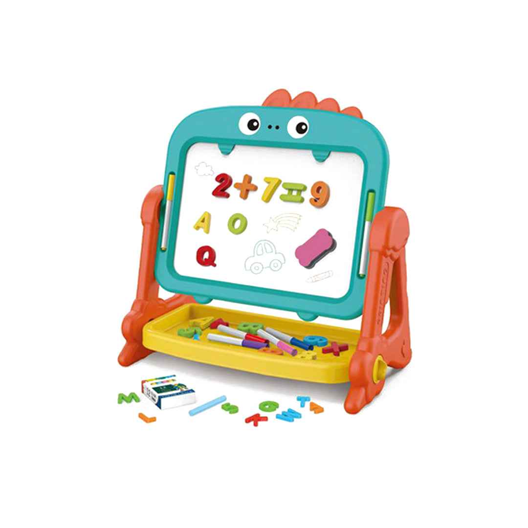 2-in-1 Magnetic Drawing Board & Double-Sided Art Easel - Toyspry