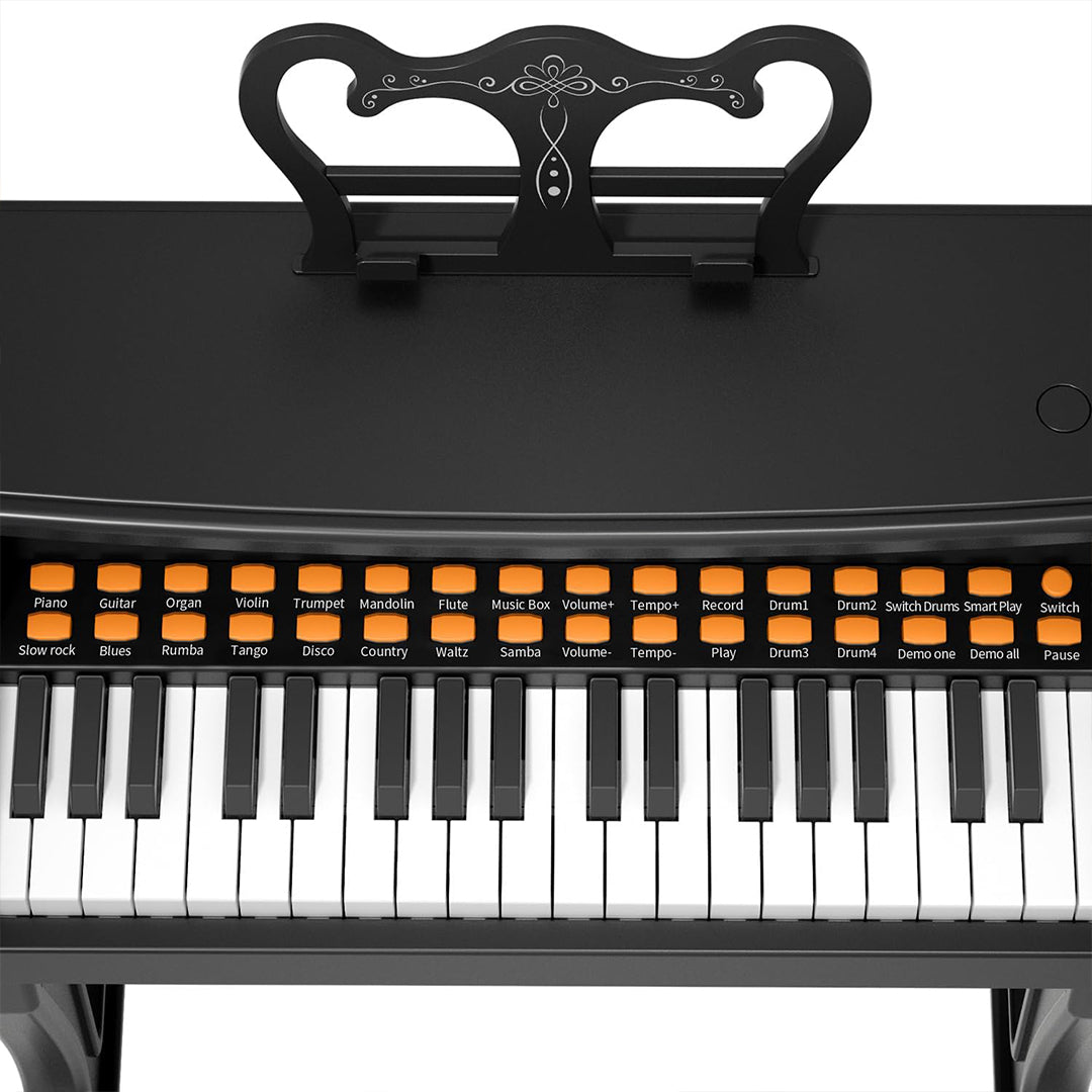 37-Key Kids Piano - 2-in-1 Musical Toy with Mic