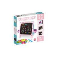 حامل تعليمي للأطفال 3 في 1 مع لوحة رسم ولوحة مغناطيسية وسبورة طباشير