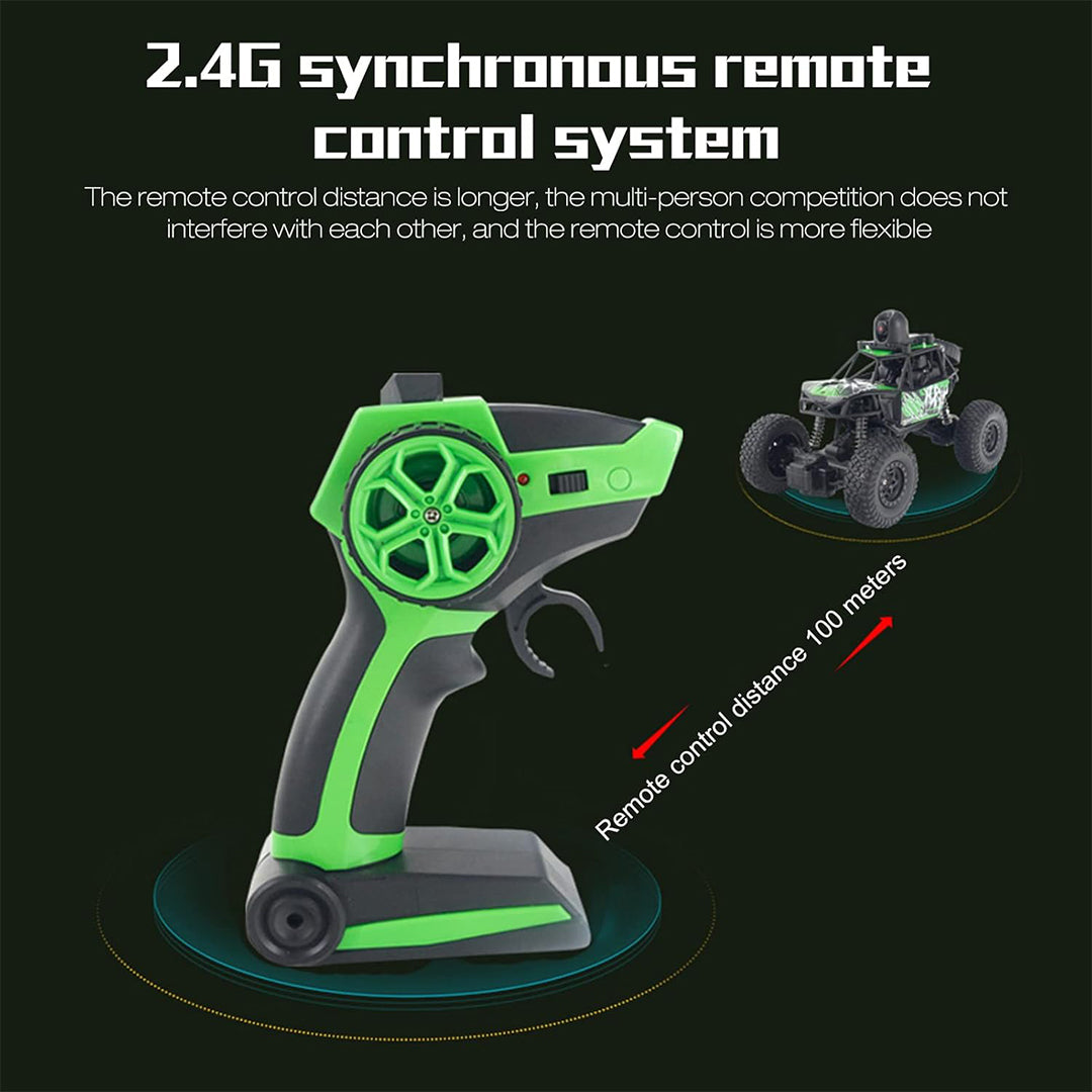 Remote control car and remote controller.
