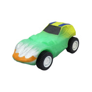 Wheeleezz Crazy Dragsters Series - 6 Pack of Stretchy Toy Cars for Kids