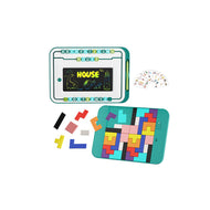 3-in-1 LCD Writing Tablet with Puzzle Games