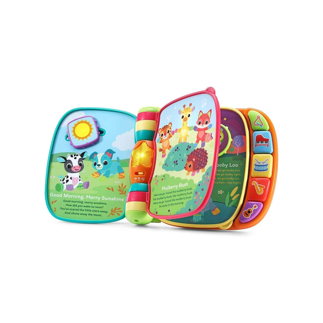 VTech Animal Rhymes Music Book - Interactive Baby Toy - Toyspry
