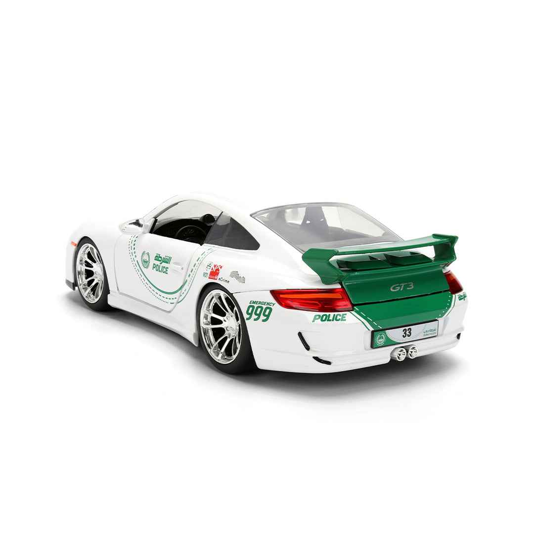 Jada Dubai Police Porsche 911 GT3 - 1:24 Diecast Model Car - Toyspry
