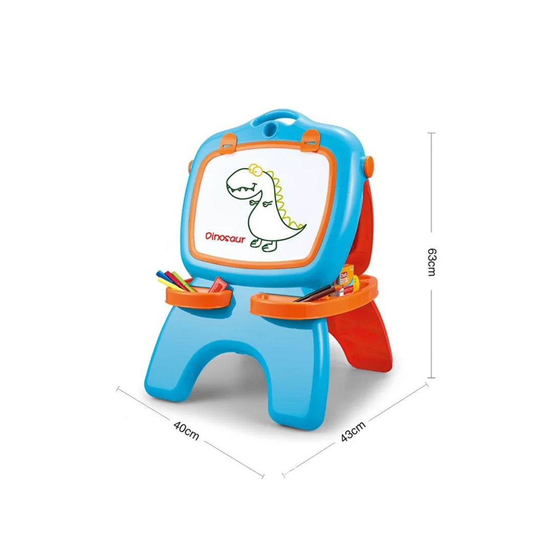 4-in-1 Kids Drawing Board Projector & Learning Easel - Toyspry