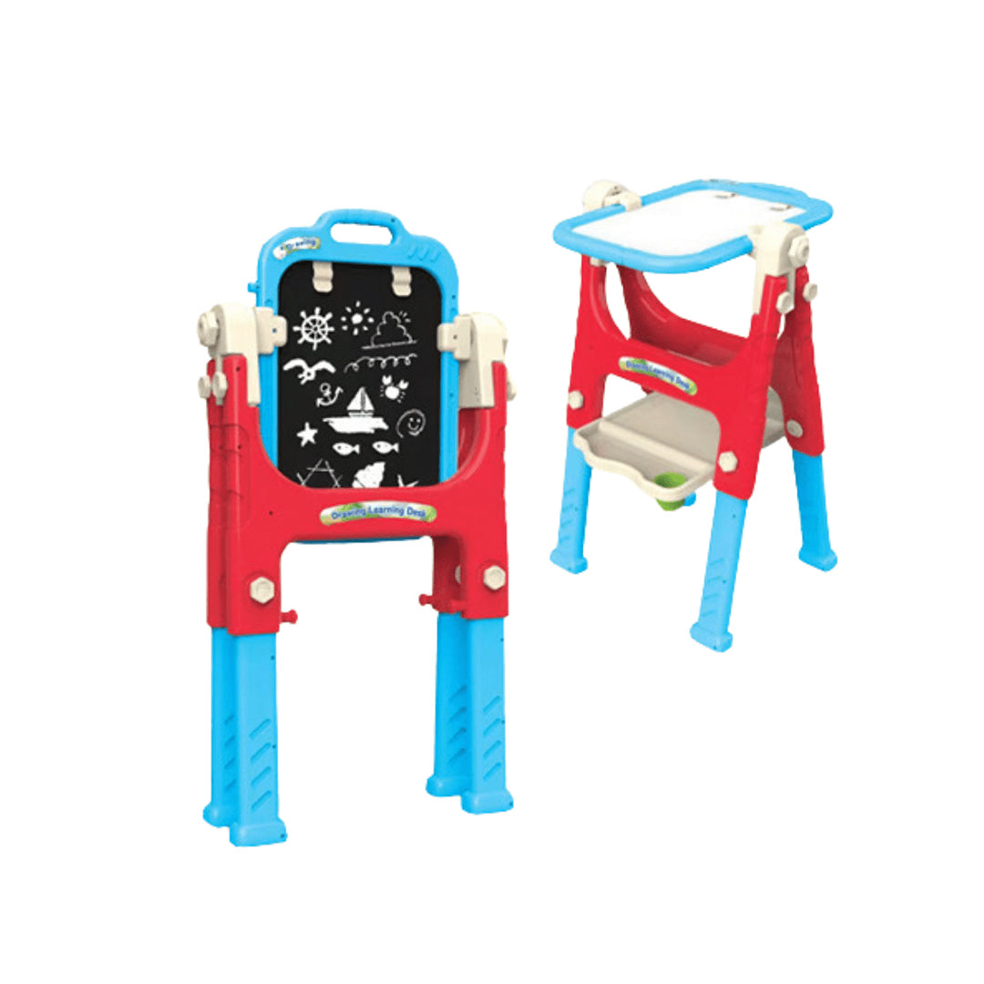 5-in-1 Kids Drawing Board & Learning Desk with Chair - Toyspry