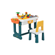 5-in-1 Kids Activity Table & Chair Set with Adjustable Height - Multifunctional Play Table for Kids