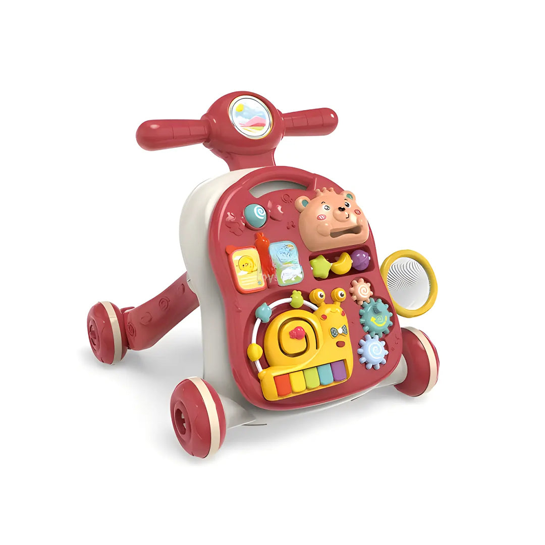 6-in-1 Baby Walker & Activity Table Set - Toyspry