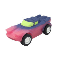 Wheeleezz Crazy Dragsters Series - 6 Pack of Stretchy Toy Cars for Kids