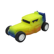 Wheeleezz Crazy Dragsters Series - 6 Pack of Stretchy Toy Cars for Kids