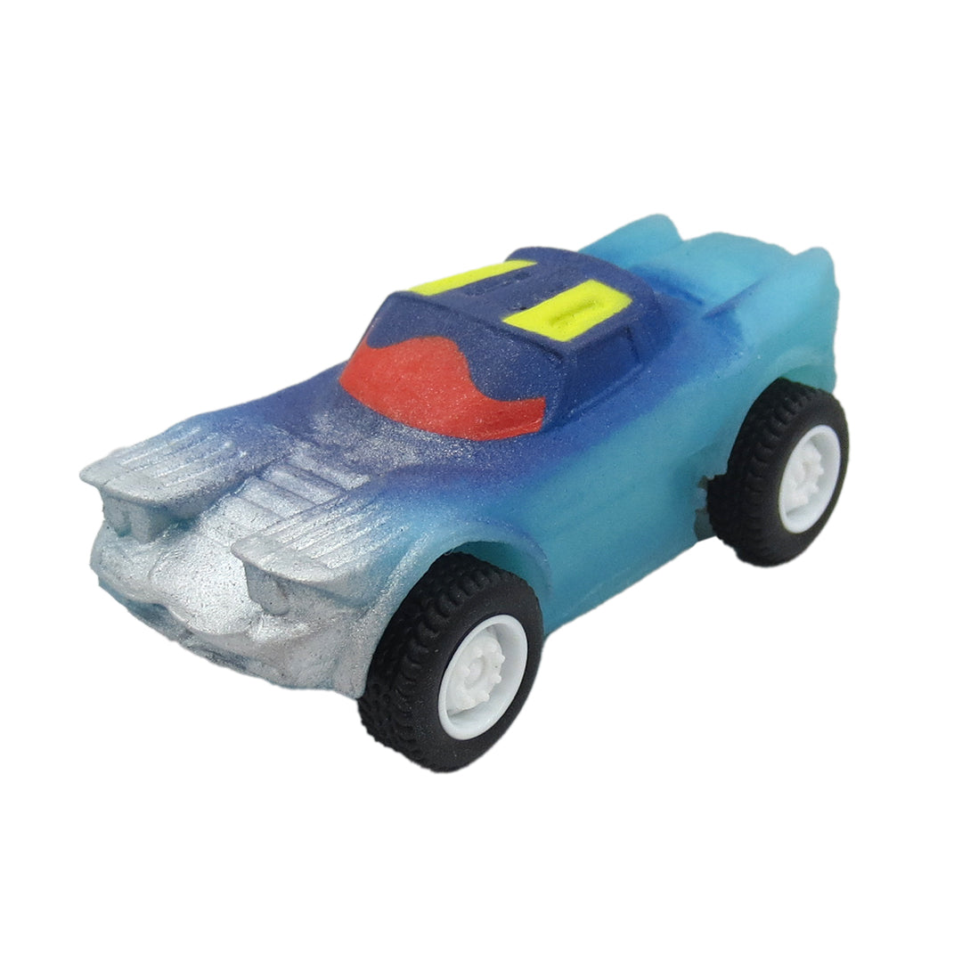 Wheeleezz Crazy Dragsters Series - 6 Pack of Stretchy Toy Cars for Kids