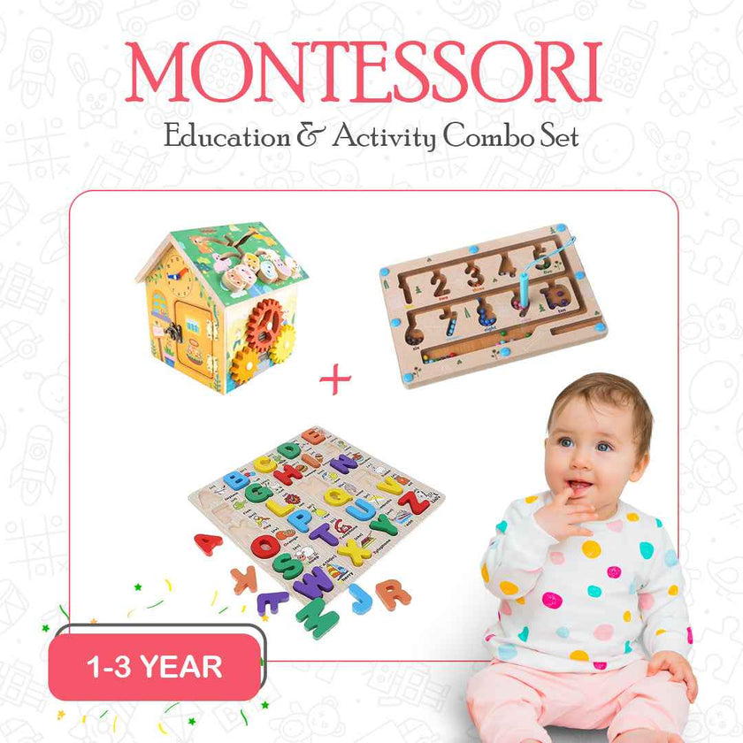 Montessori Activity Set - Early Learning Educational Toy