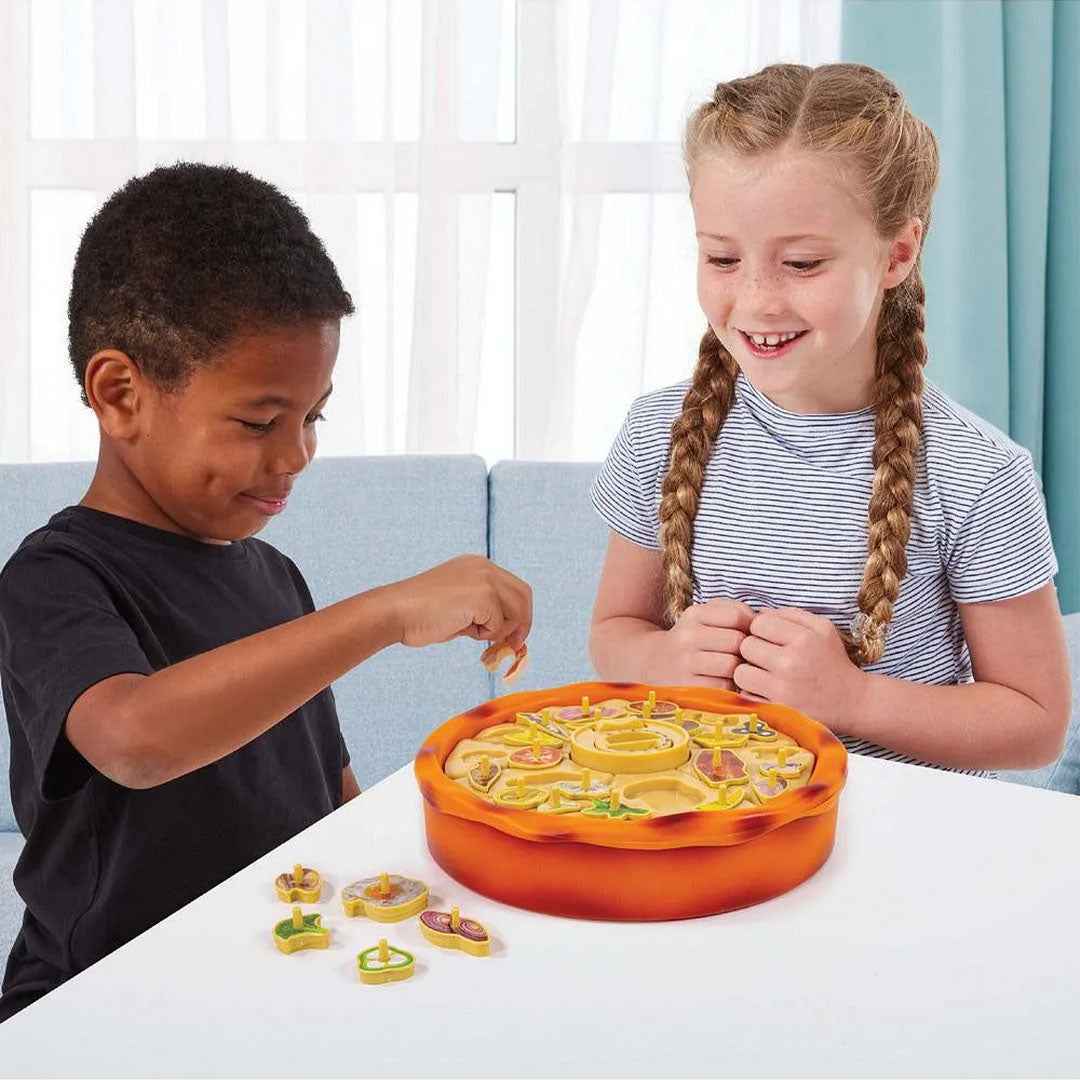 Ambassador Pizza Panic Fast-Paced Shape Matching Game - Toyspry