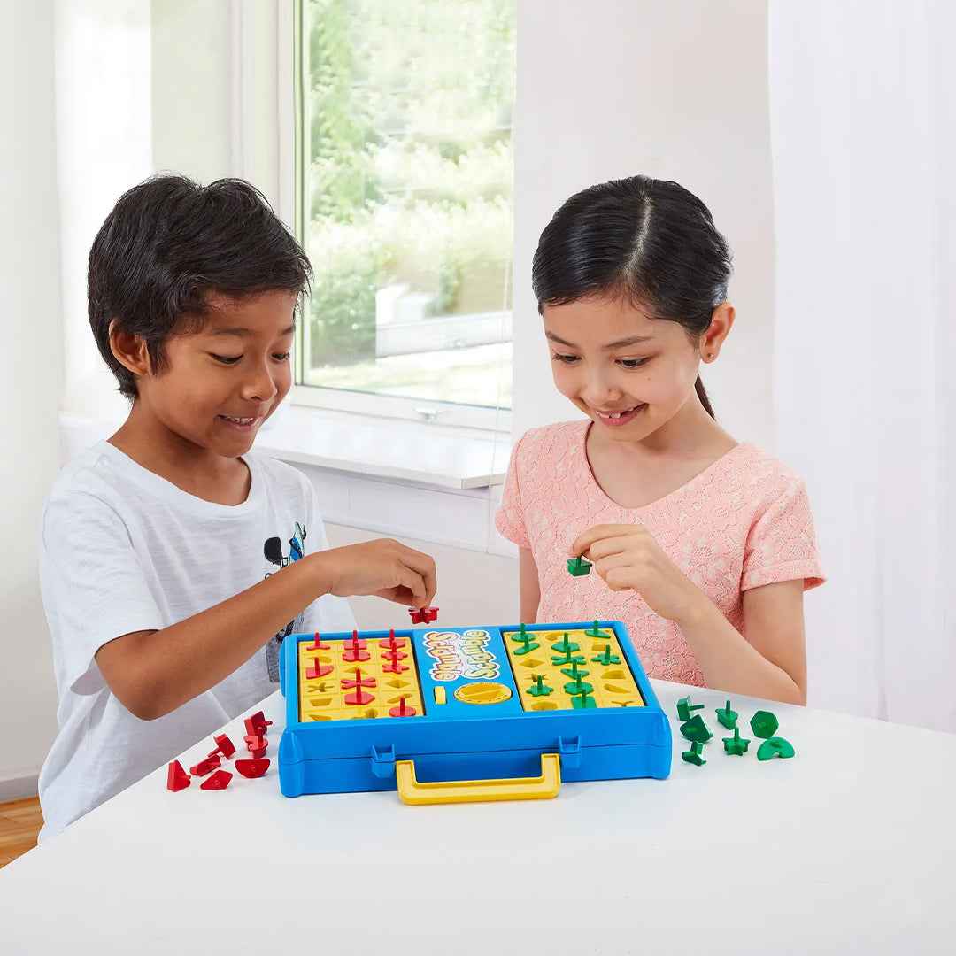 Ambassador Scramble Game Set: Shape Recognition Toy - Toyspry