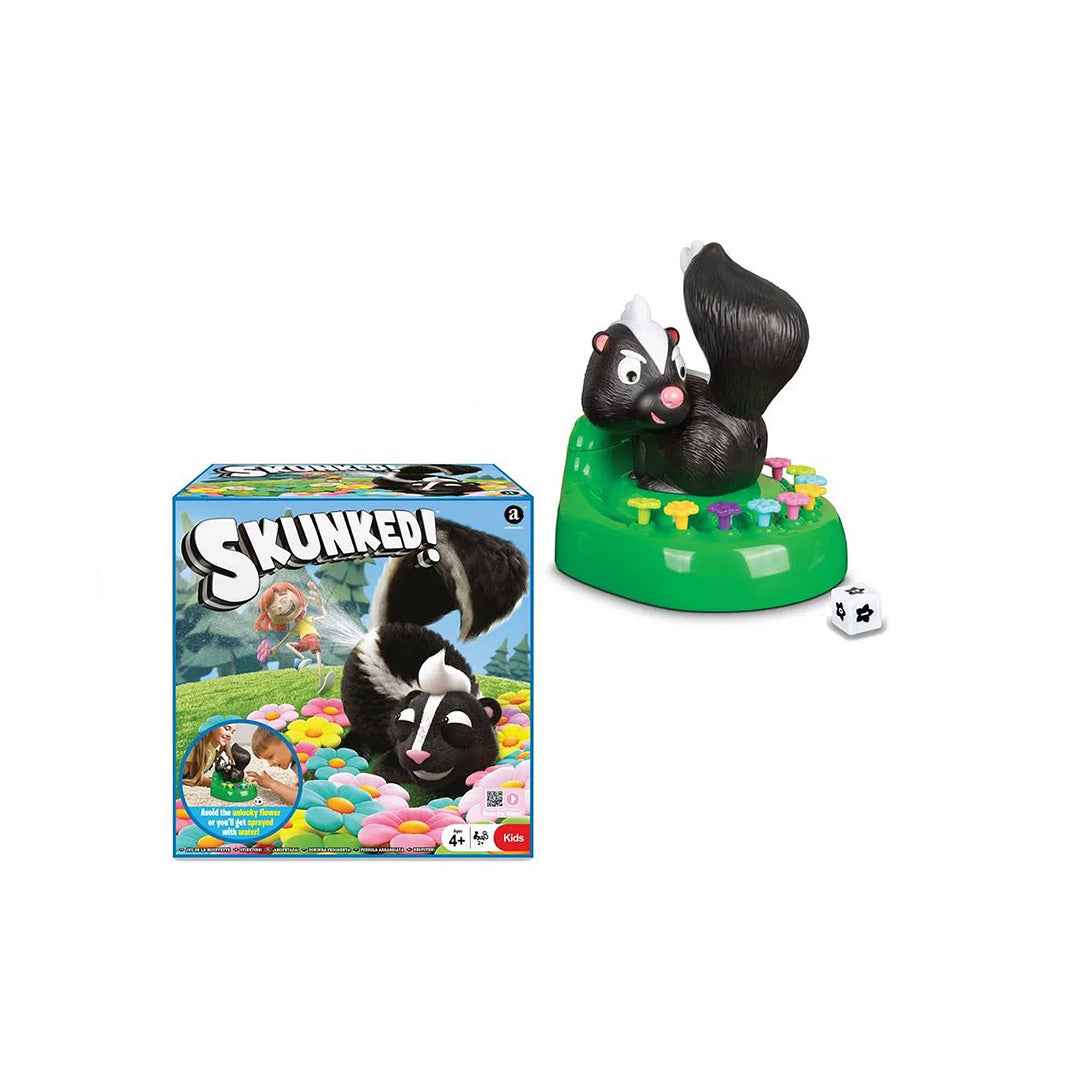 Ambassador Skunked Game for Kids | Thrilling Dice Rolling & Water Spray Challenge