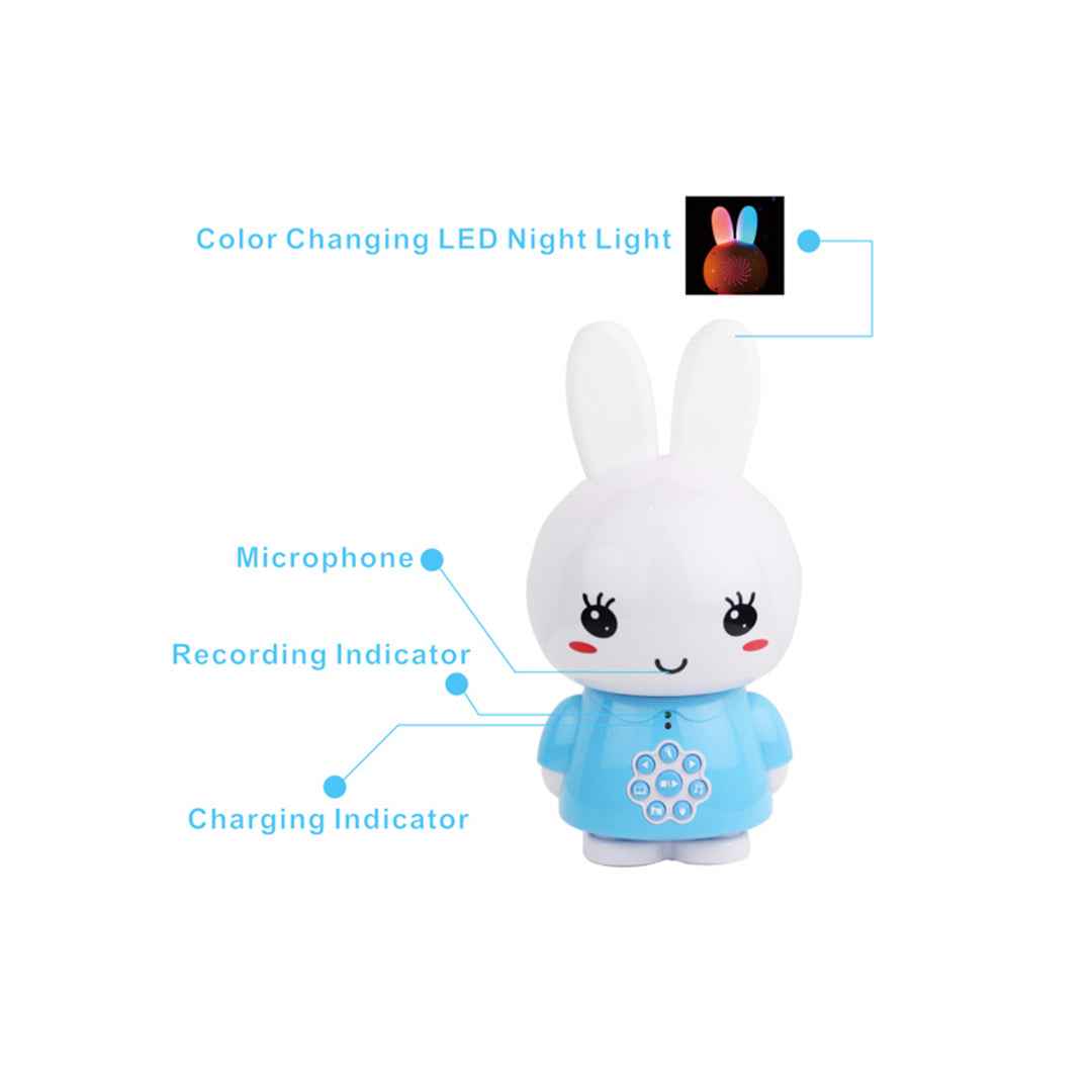 Alilo Honey Bunny Blue Musical Learning Toy
