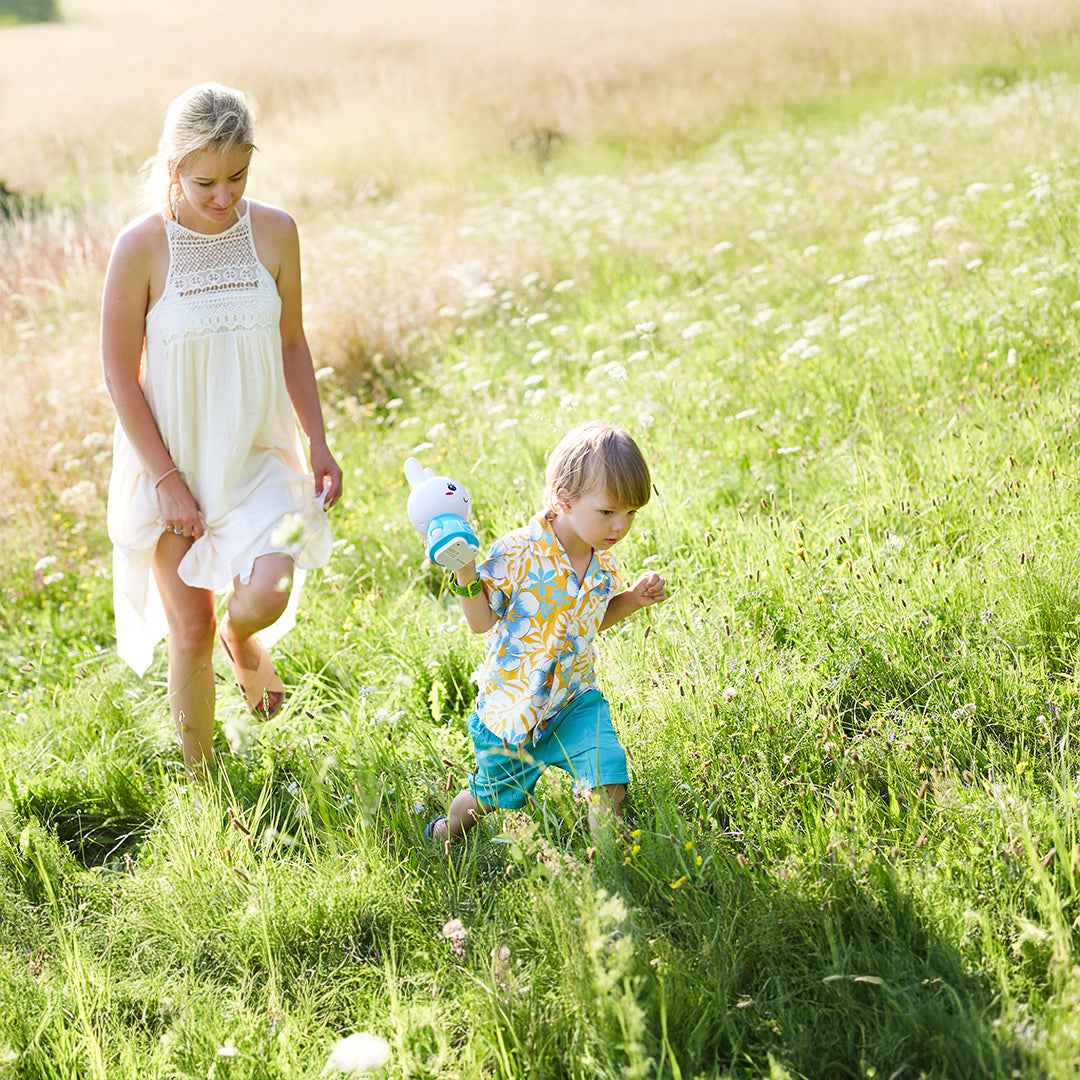 Alilo Honey Bunny Blue Musical Learning Toy