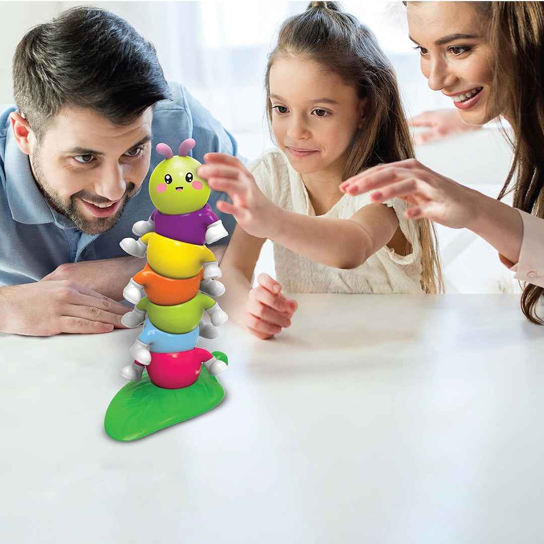 Ambassador Caterpillar Stacking Toy | Colorful Balancing Educational Game