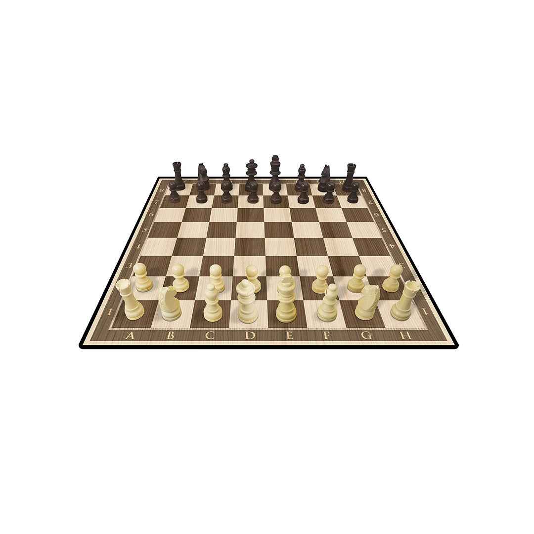 Ambassador Classic Wooden Chess Set | Premium Strategy Board Game - Toyspry