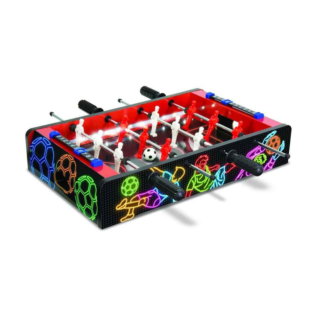 Ambassador Electronic Arcade LED Light-Up Foosball Table - Toyspry