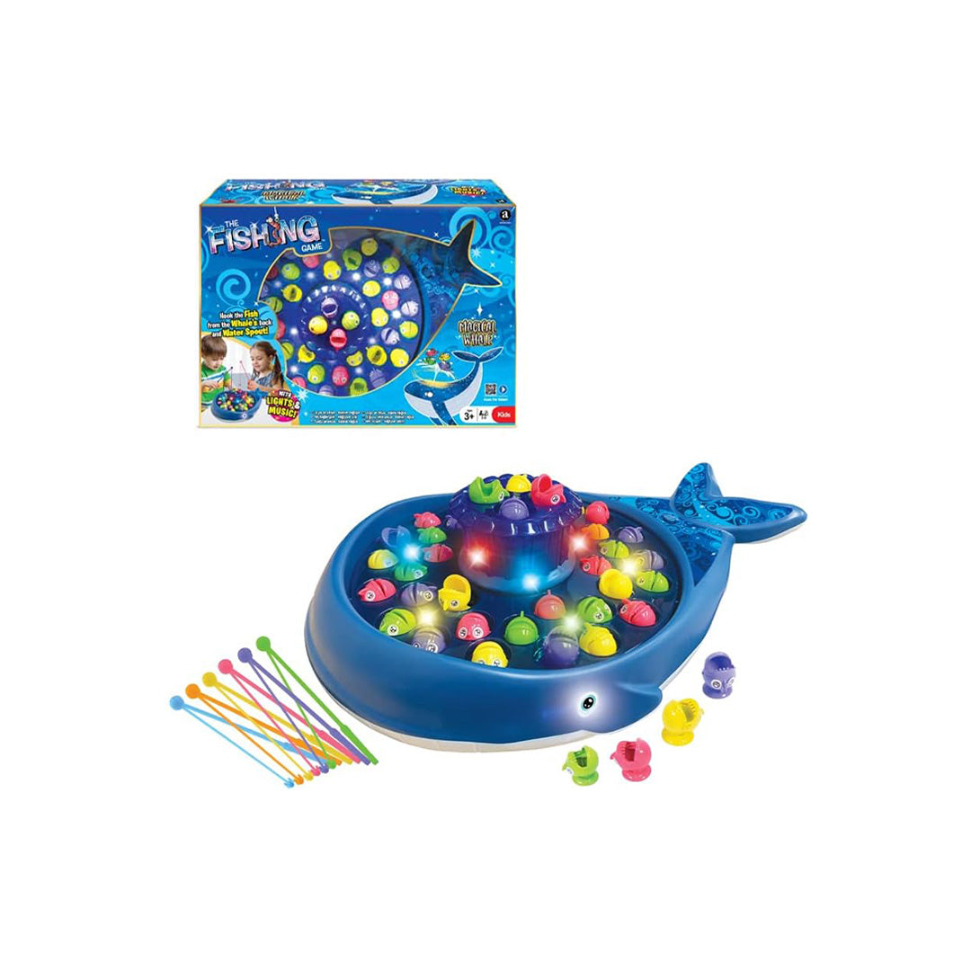 Ambassador Magical Whale Interactive Fishing Game - Toyspry