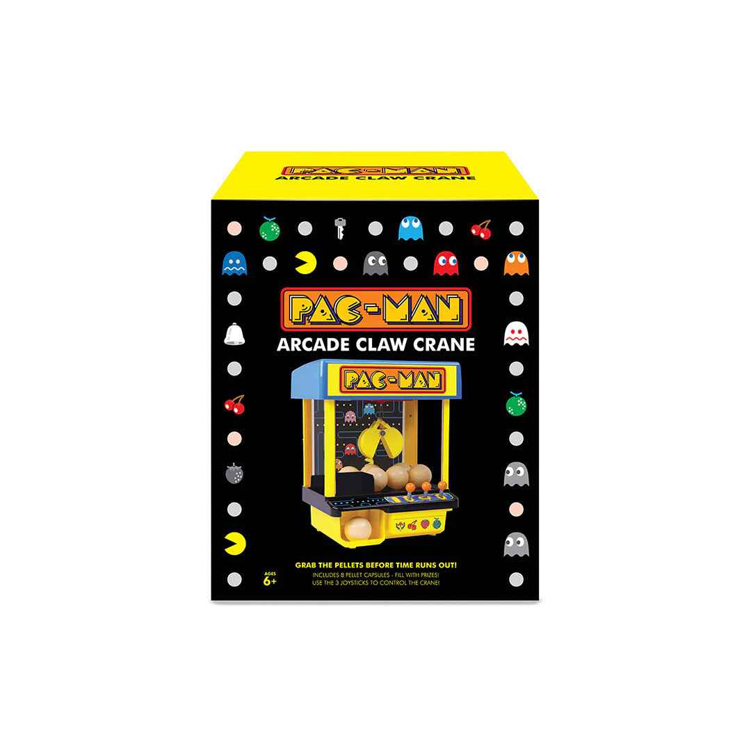 Ambassador Pac-Man Arcade Claw Crane Motorized Game - Toyspry