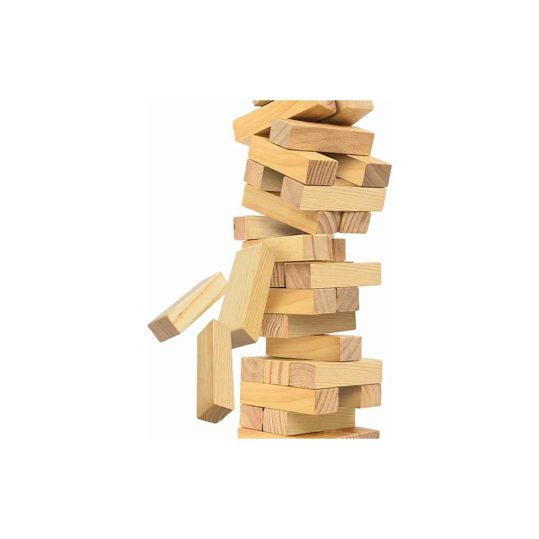 Ambassador Tumblin Tower Classic Game | Colorful Wooden Blocks Strategy Toy