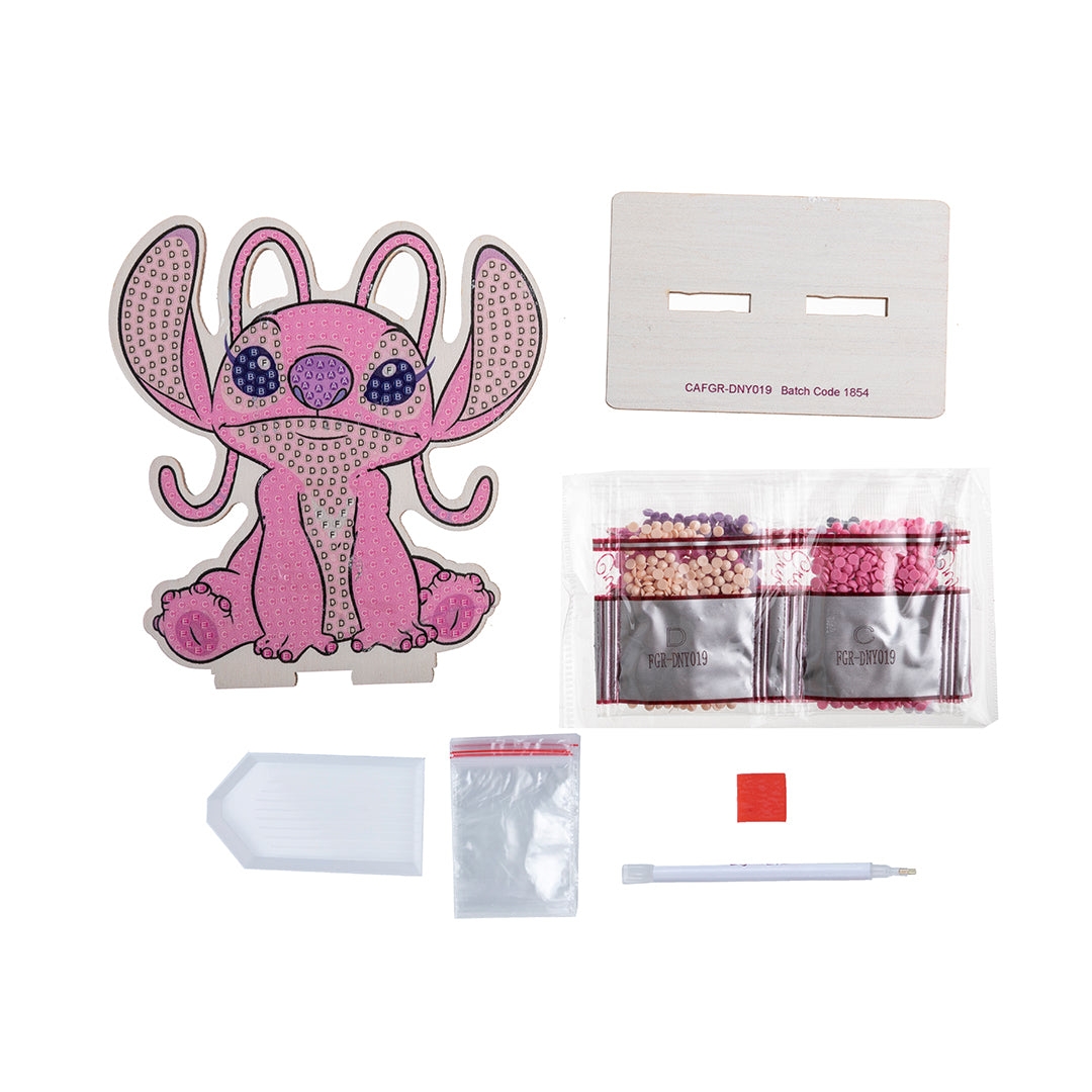 Craft Buddy Disney Angel Crystal Art Buddy Kit - Toyspry