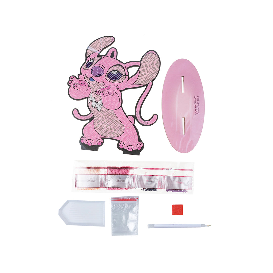 Angel Crystal Art XL Buddy - Disney Lilo & Stitch Diamond Painting Craft Kit