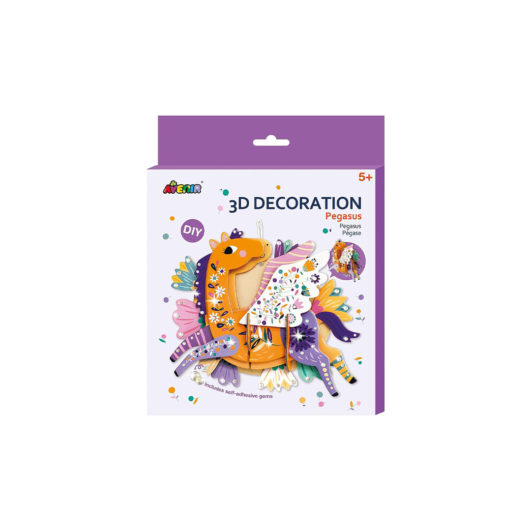Avenir 3D Pegasus Decoration Kit for educational toys UAE.
