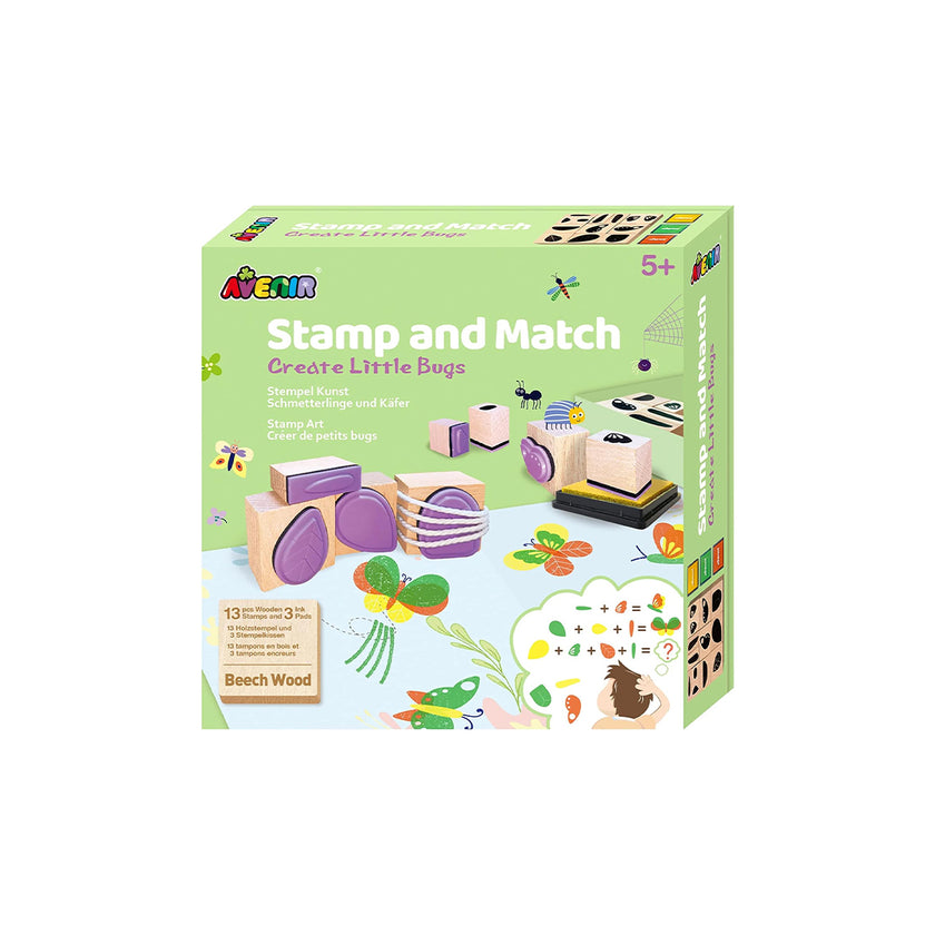 Avenir Create Little Bugs Stamp & Match Craft Kit