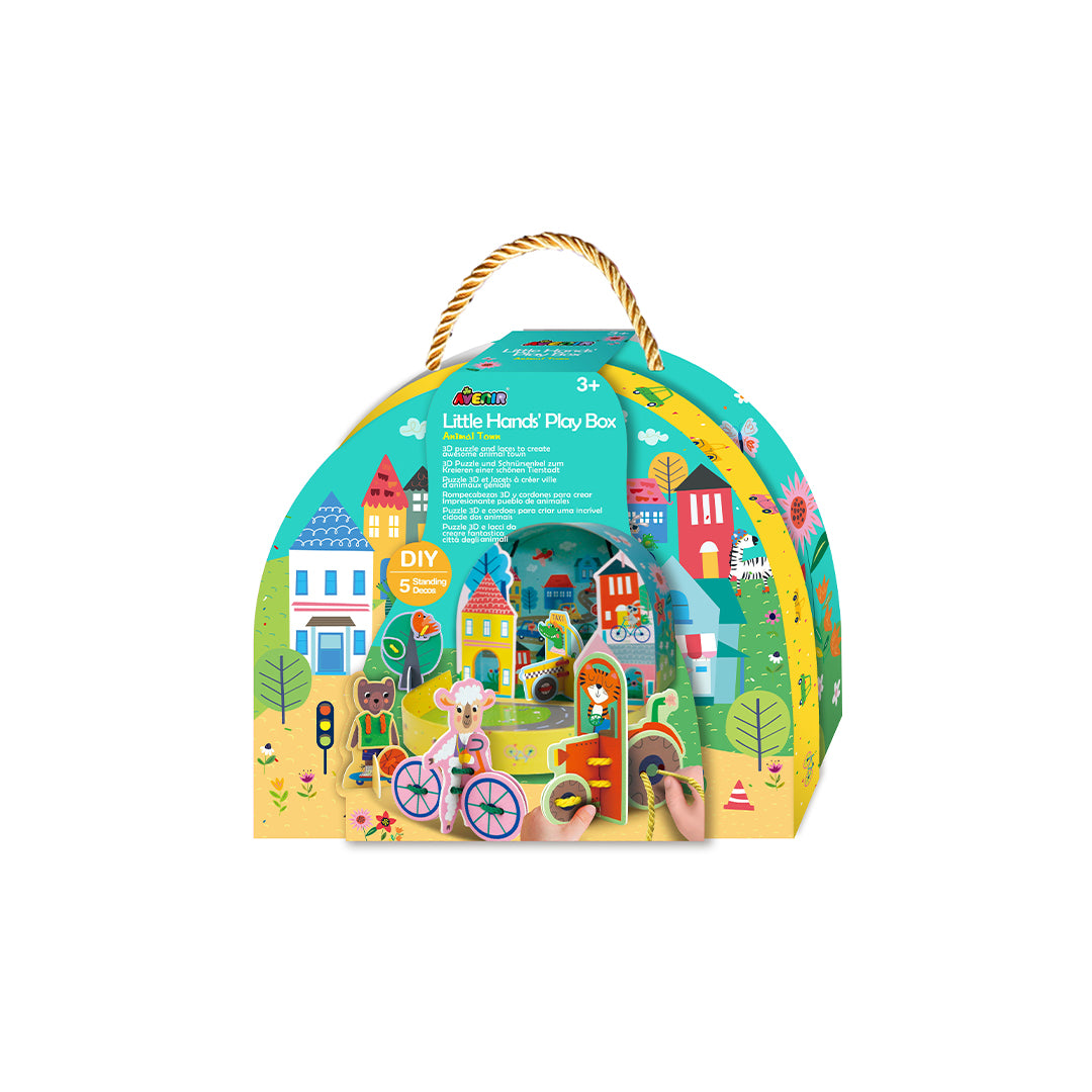Avenir Little Hands Play Box Animal Town