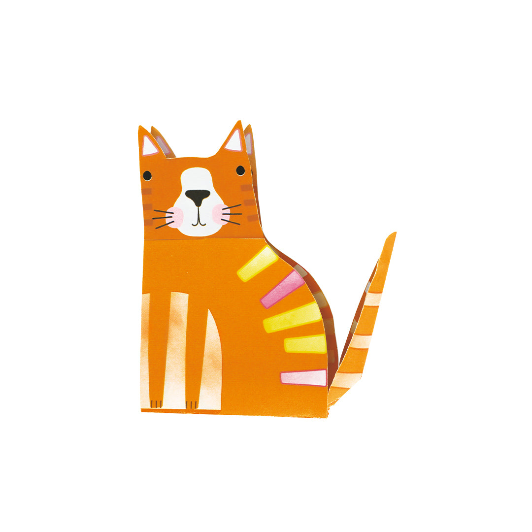 Non-toxic watercolor and origami pet set for physical development.
