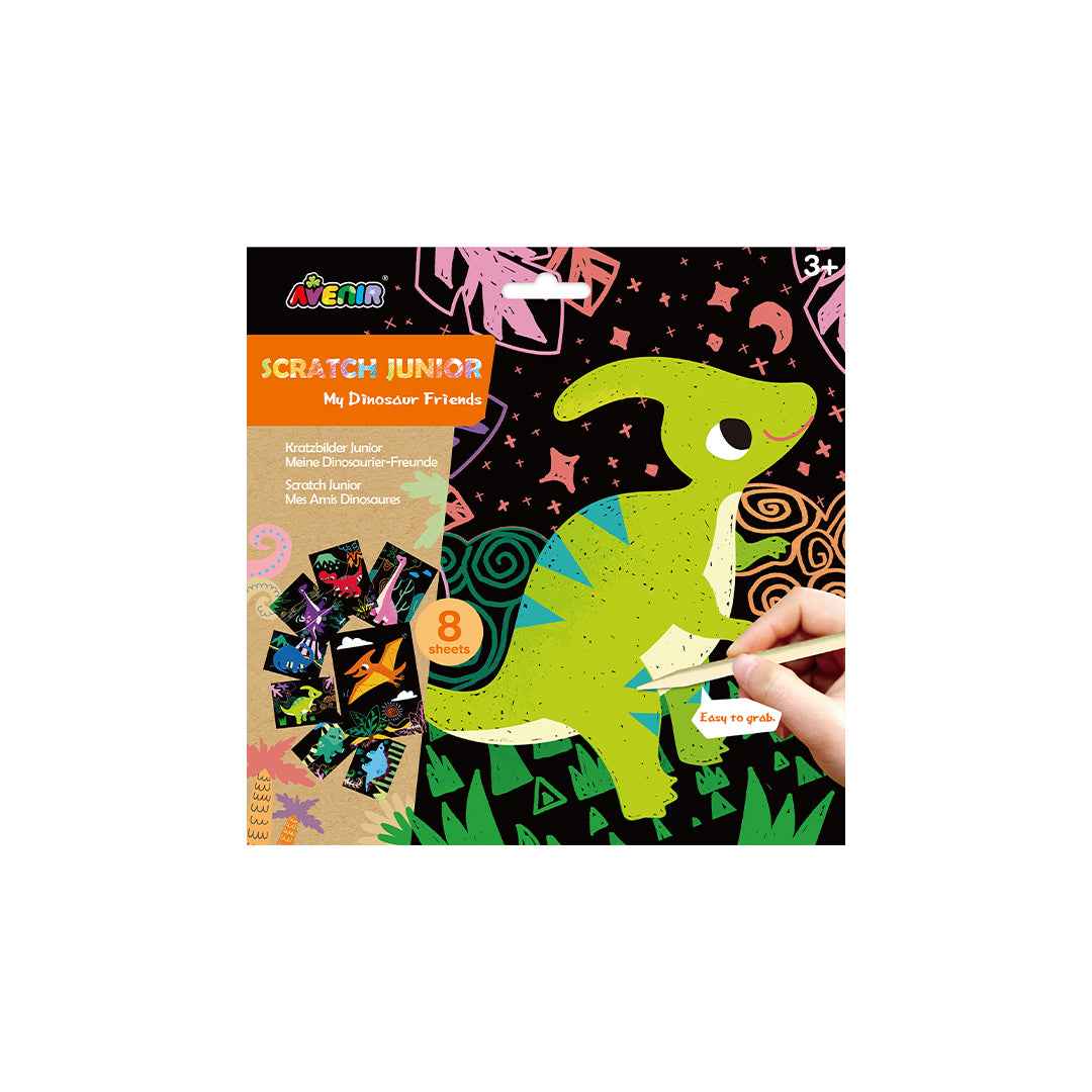 Avenir Scratch Junior My Dinosaur Friends Multicolour