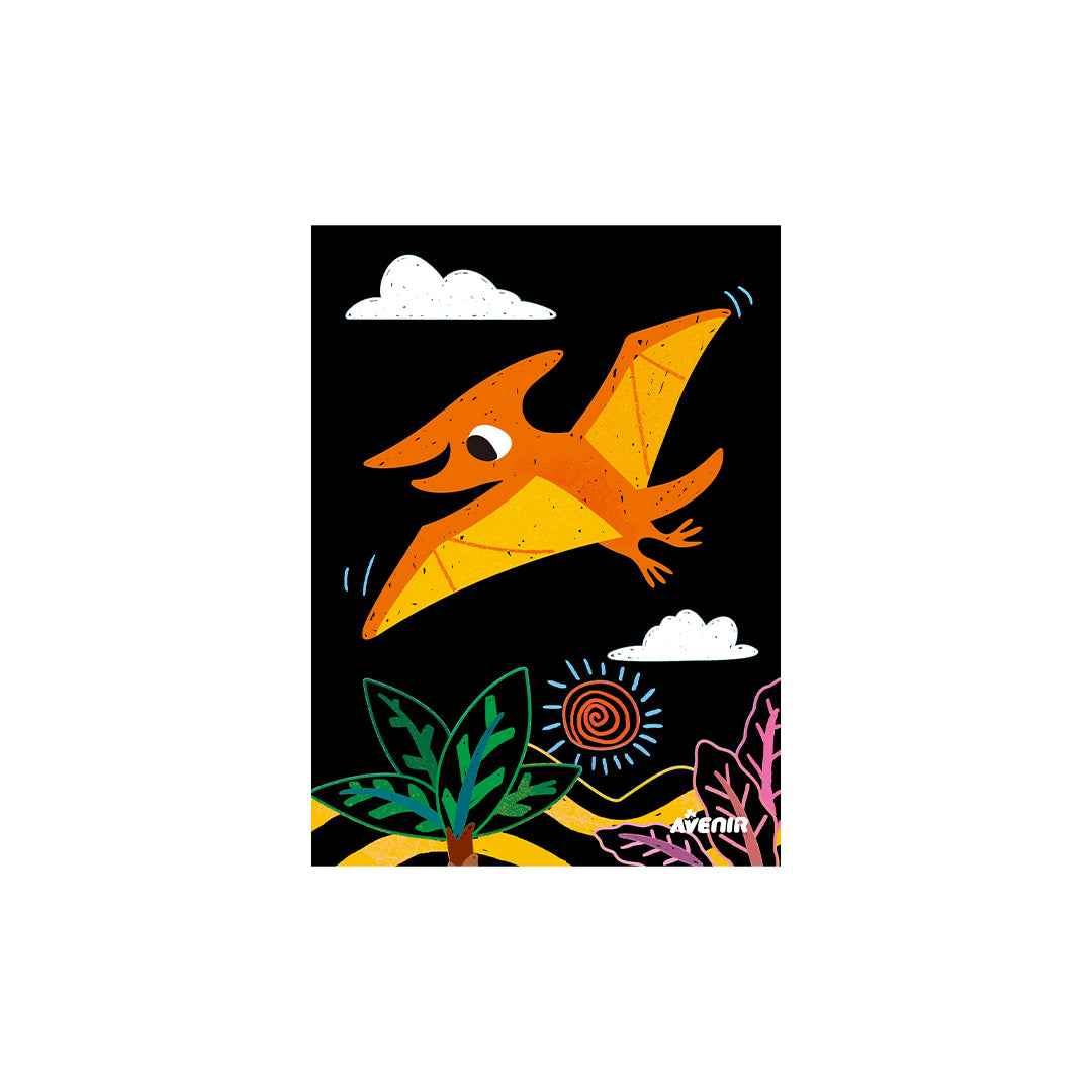 Avenir Scratch Junior My Dinosaur Friends Art Set