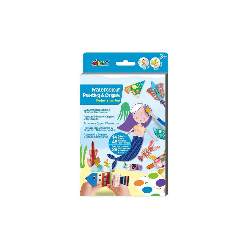 Avenir Under the Sea Watercolour Painting & Origami Kit