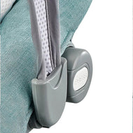 Baby Bouncer with Music & Vibration - Light Green - Removable Toys