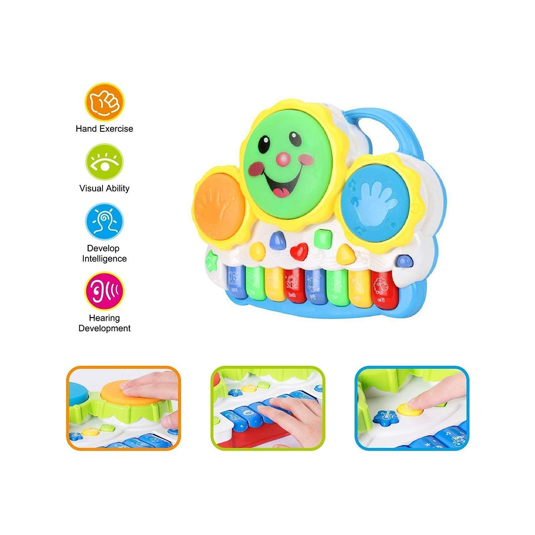 Baby Drum & Organ Keyboard - Musical Toy - Toyspry
