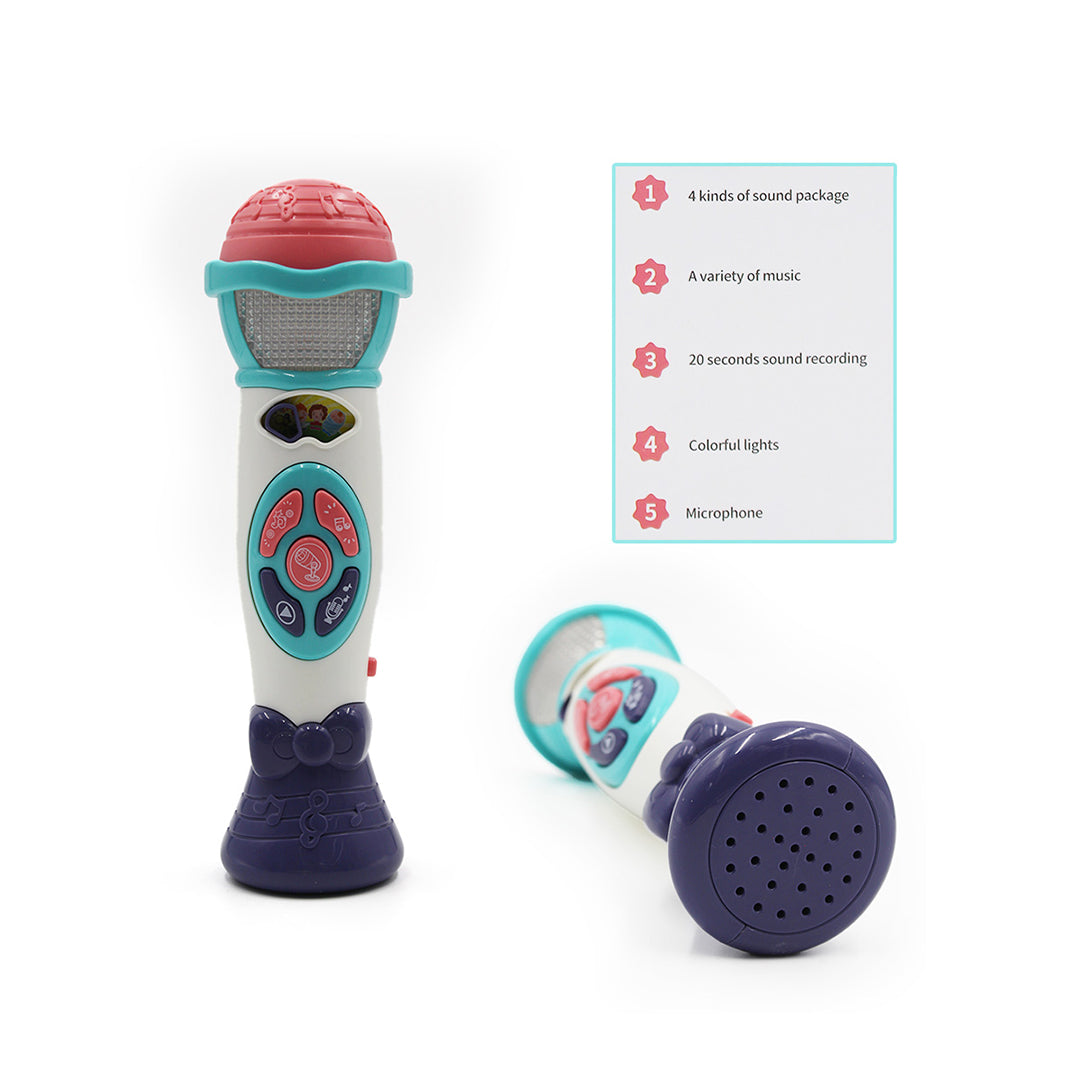 : Star Shine Microphone Interactive Musical Toy - Toyspry