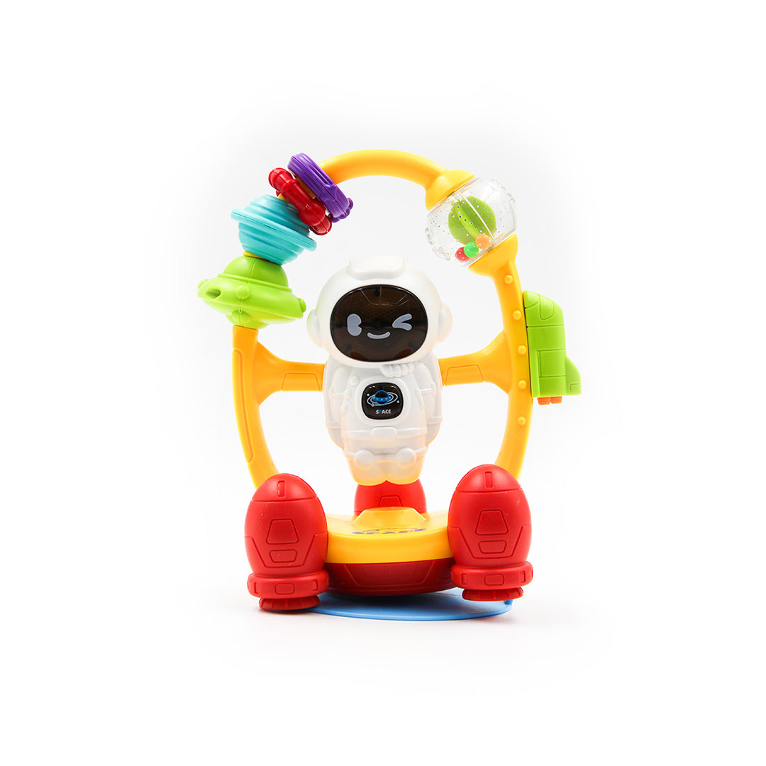 Baby Rattle Musical Toy with Light and Suction Cup Base