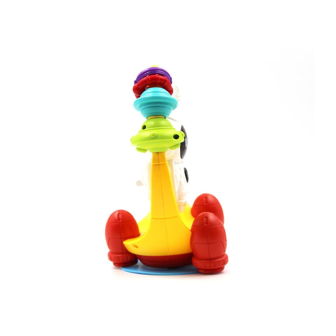 Baby Rattle Musical Toy with Light & Suction Cup - Educational Table Toy for Babies