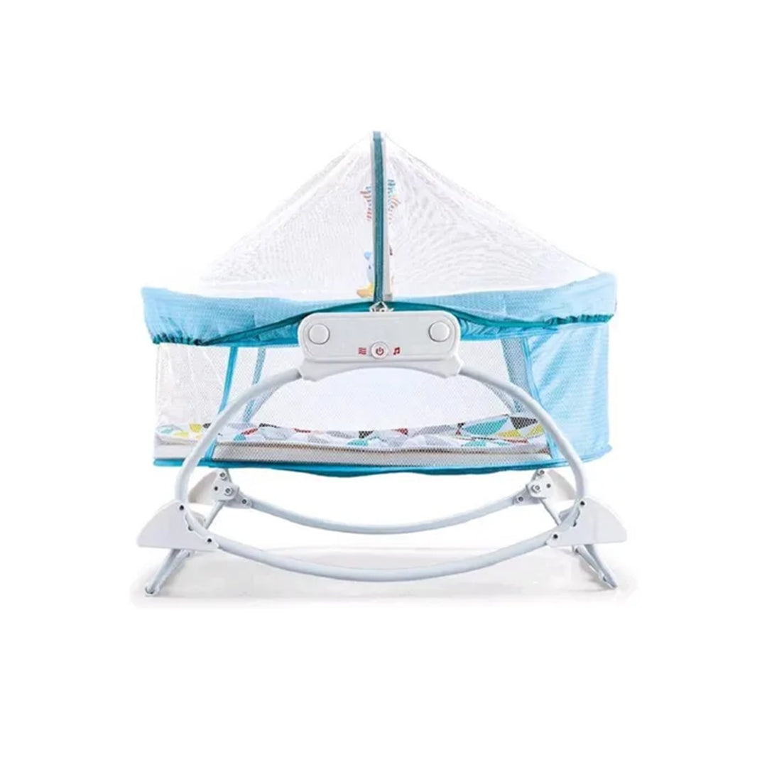 2-in-1 Rocking Moses Chair | Soothing Baby Rocker & Napper!