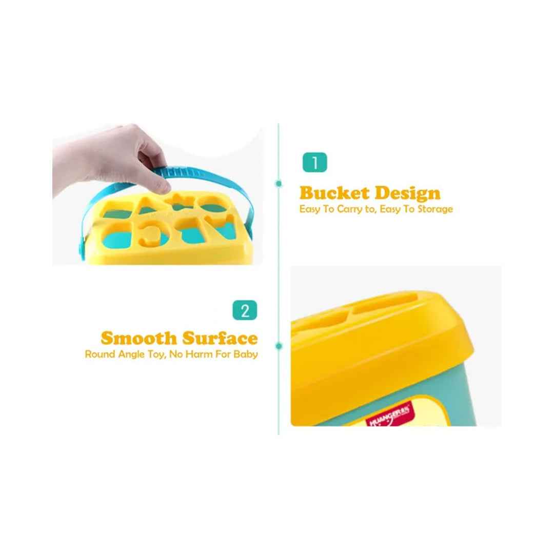 Shape Sorting Blocks - First Building Blocks Baby Toy - Toyspry