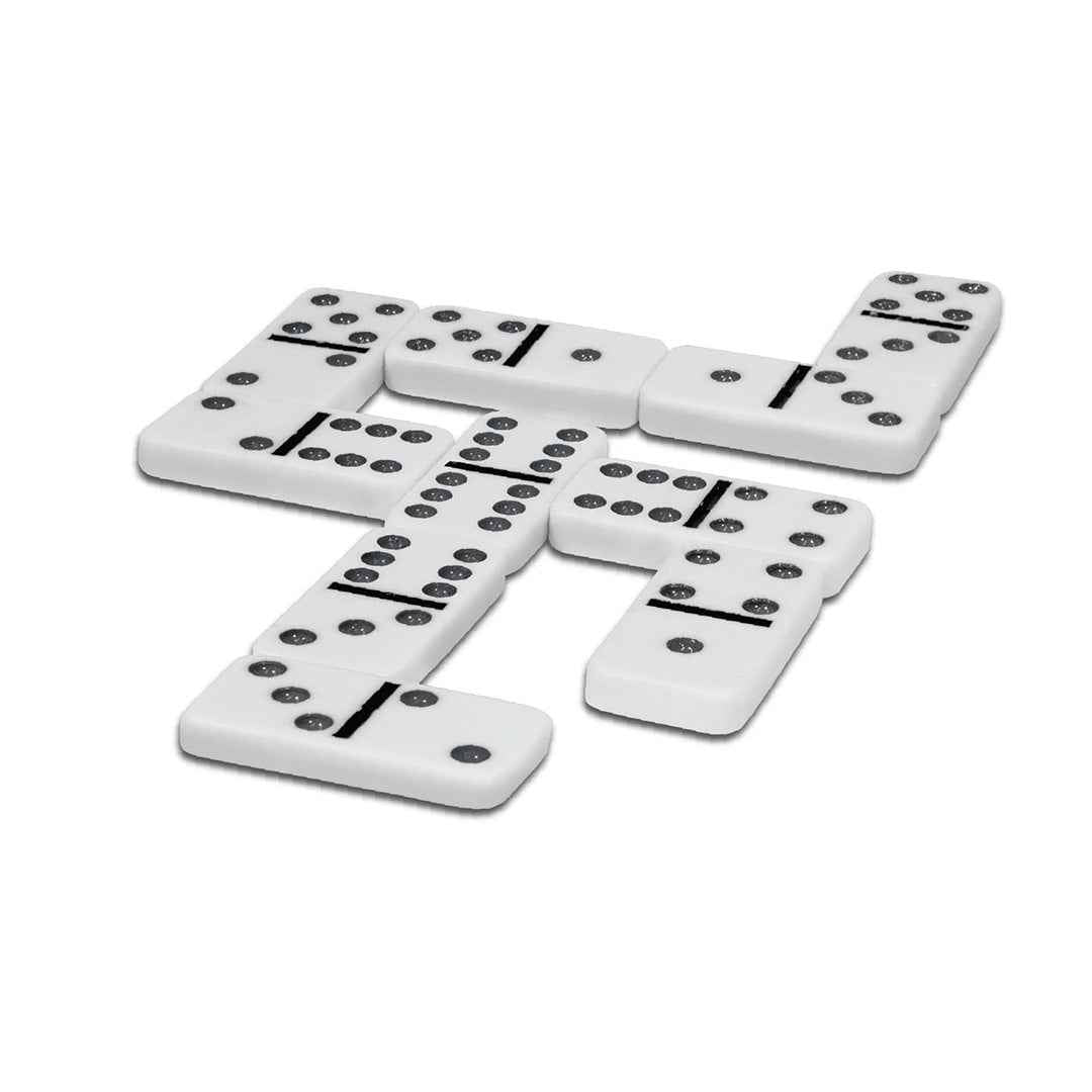 Ambassador Classic Games - Basic Dominoes Set | Travel Friendly Family Game - Toyspry