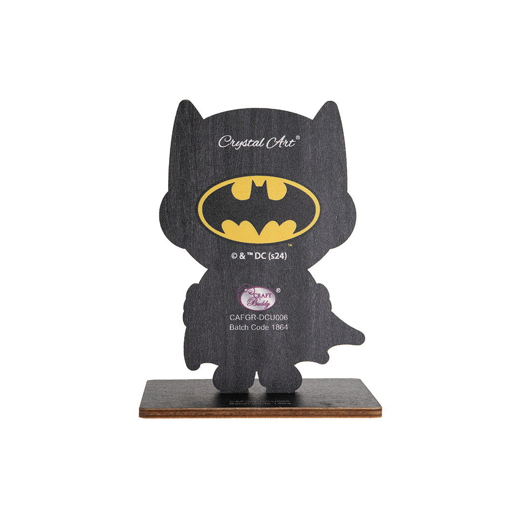 Batman (Black) Crystal Art Buddy - DC Comics Diamond Painting Craft Kit