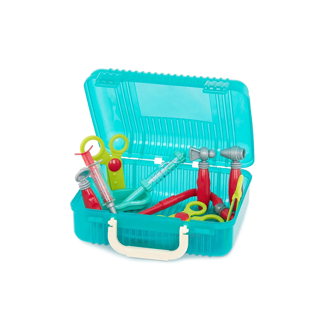 Battat 11-Piece Doctor Kit Pretend Play Medical Set - Toyspry