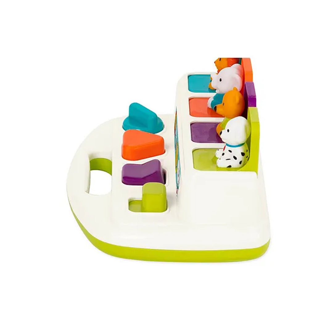 Battat Pop-Up Pals - Interactive Animal Toy for Babies and Toddlers